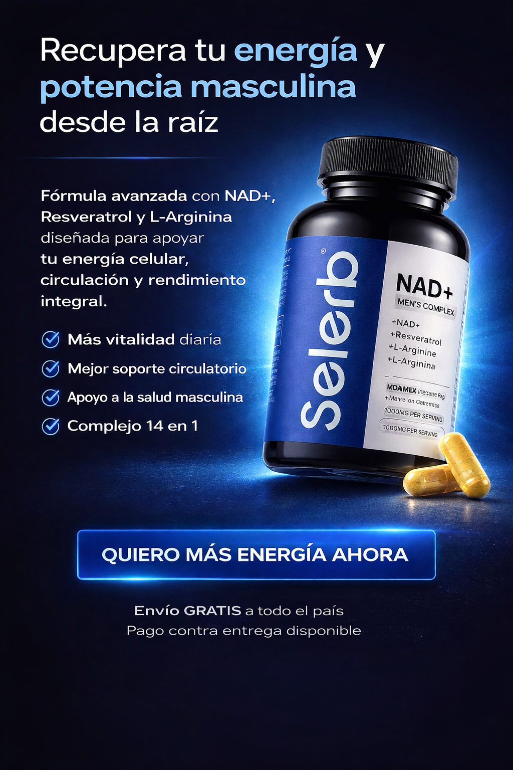 NAD+ FOR MEN 14EN1 COMPLEX