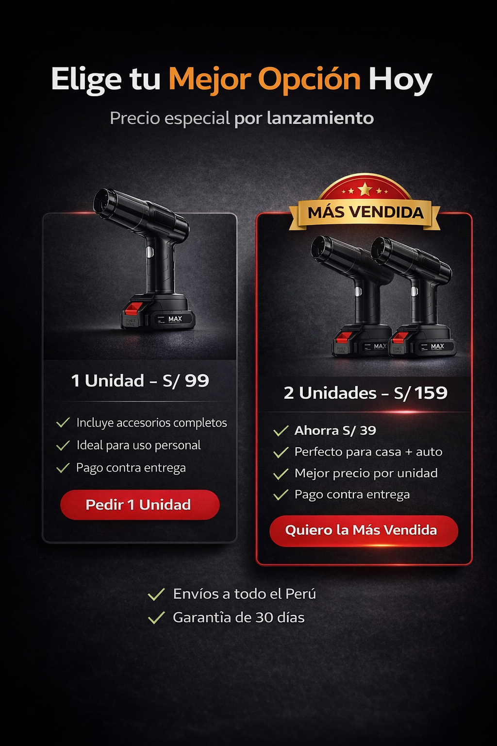 ASPIRADORA 2EN1